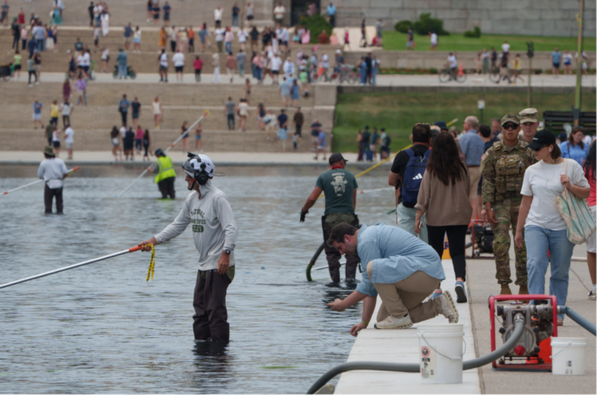 Trump Deploys Physical AI at the Reflecting Pool