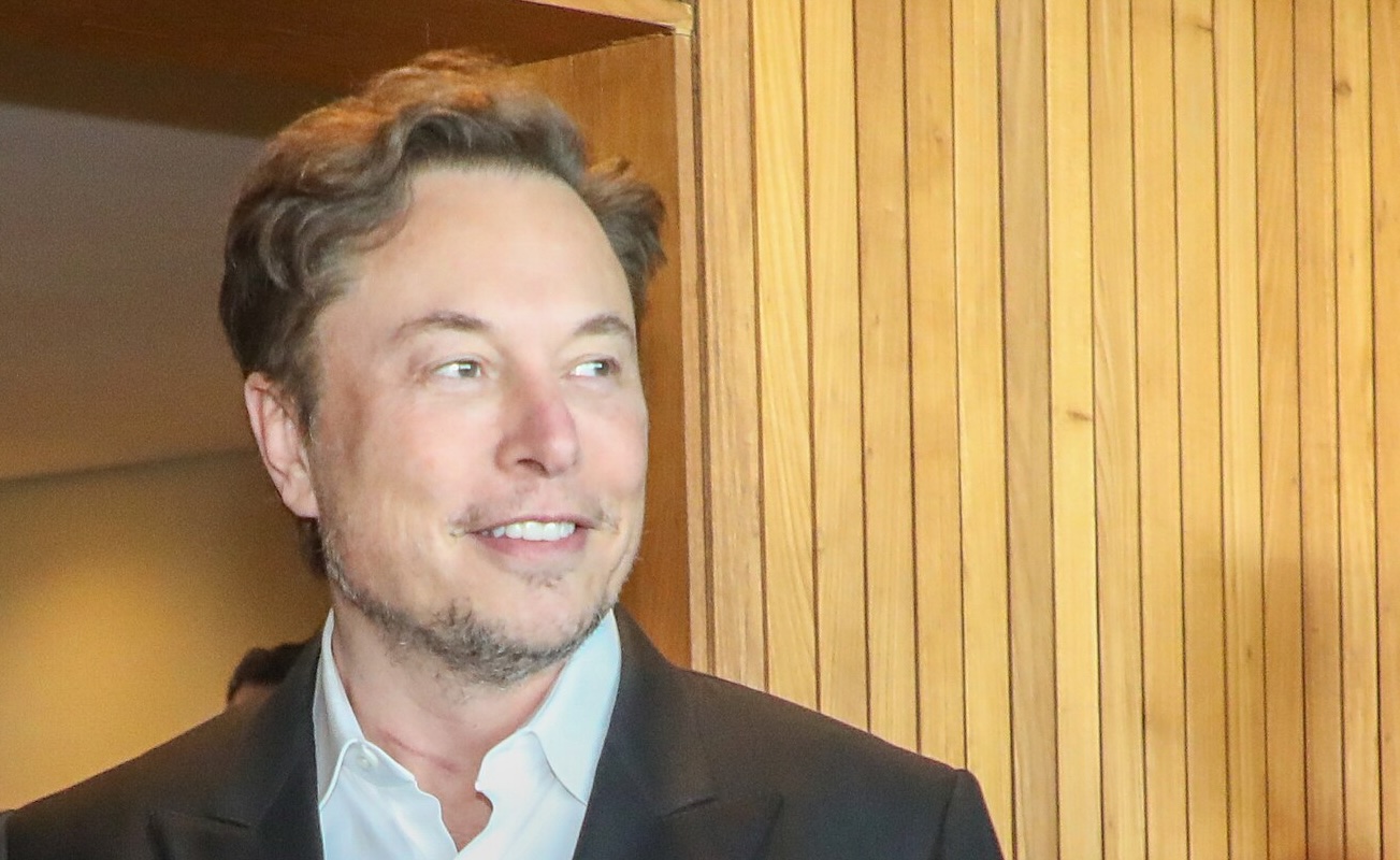 Portrait of Elon Musk, CEO of Tesla