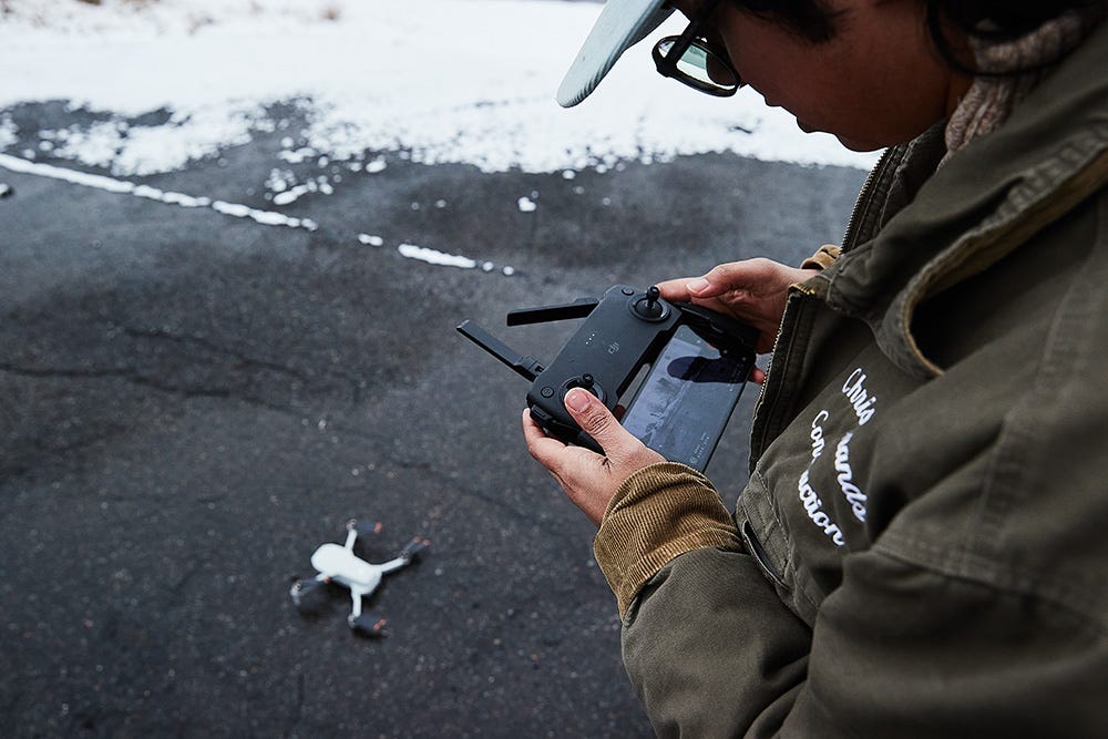 A collection of various non-DJI drone models displayed together.