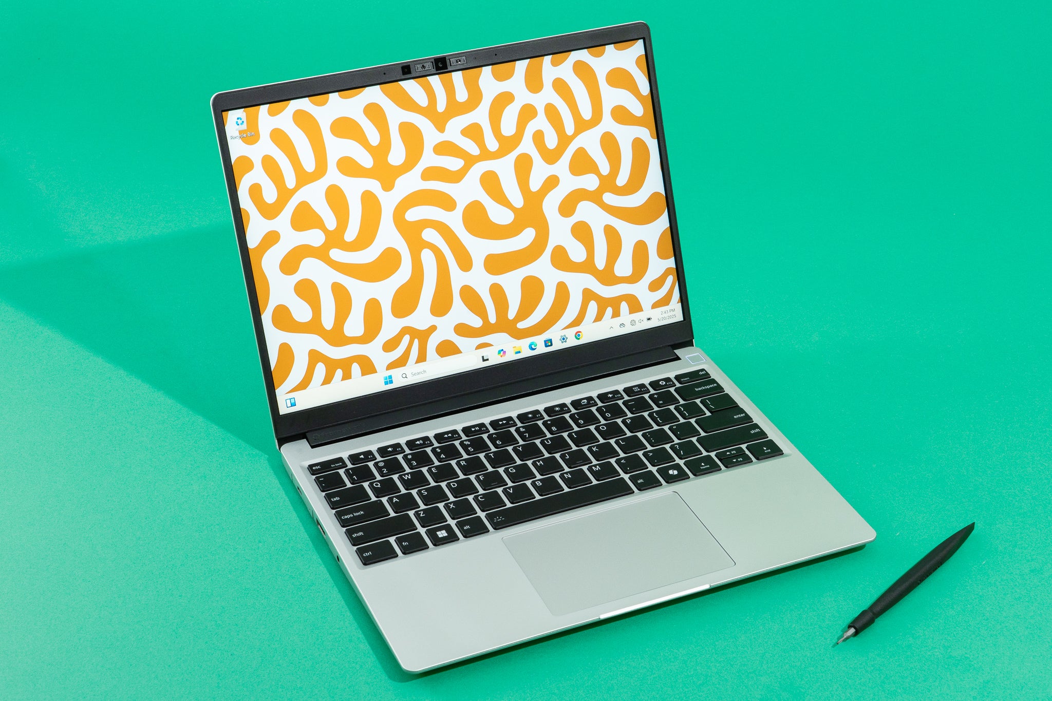 The interior of a Framework Laptop 13 showing its modular components