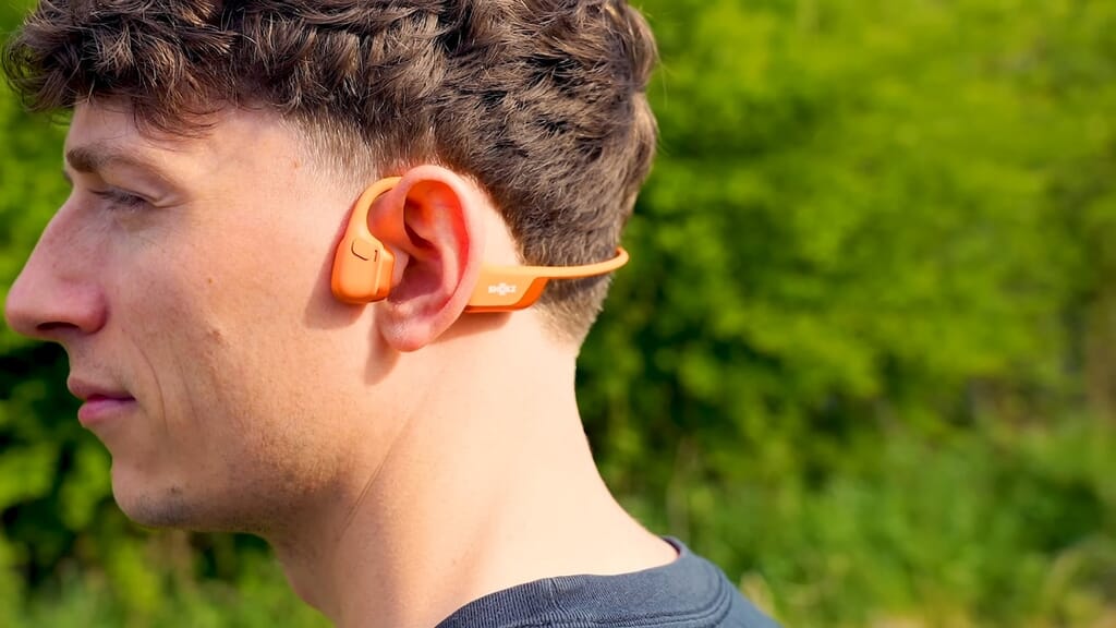 Shokz OpenRun Pro 2 bone conduction sports headphones.