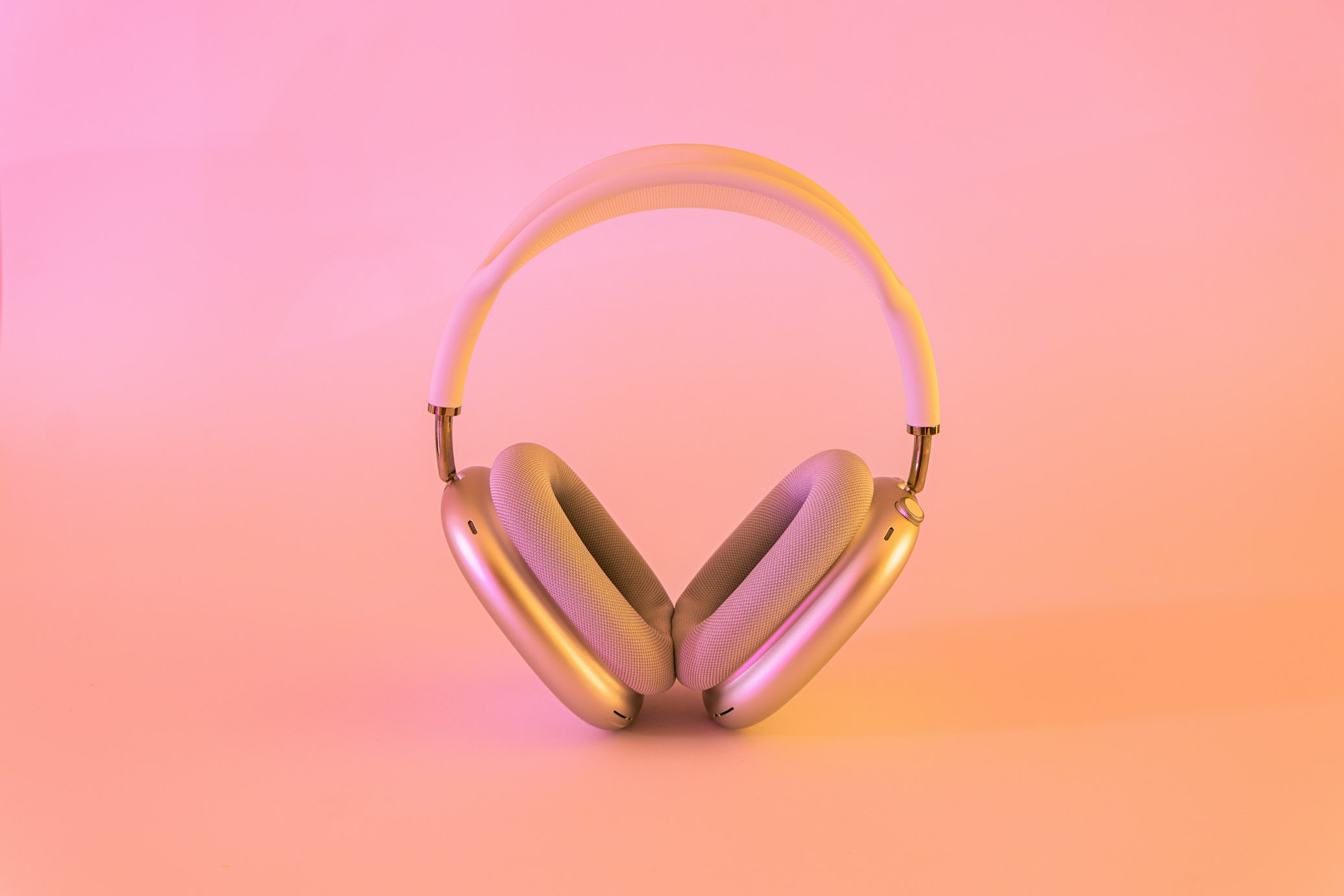 Close-up view of a planar magnetic headphone driver.