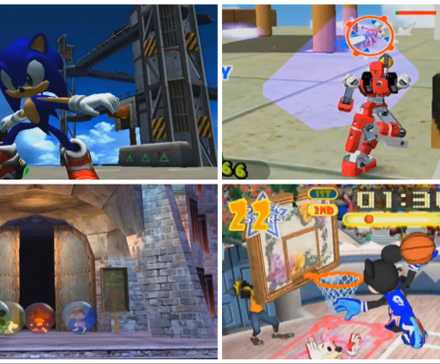 A collection of rare and valuable Nintendo GameCube game titles.