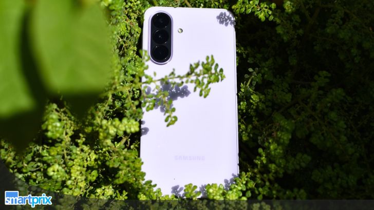 The Samsung Galaxy A37 5G shown in a lifestyle photography setting.