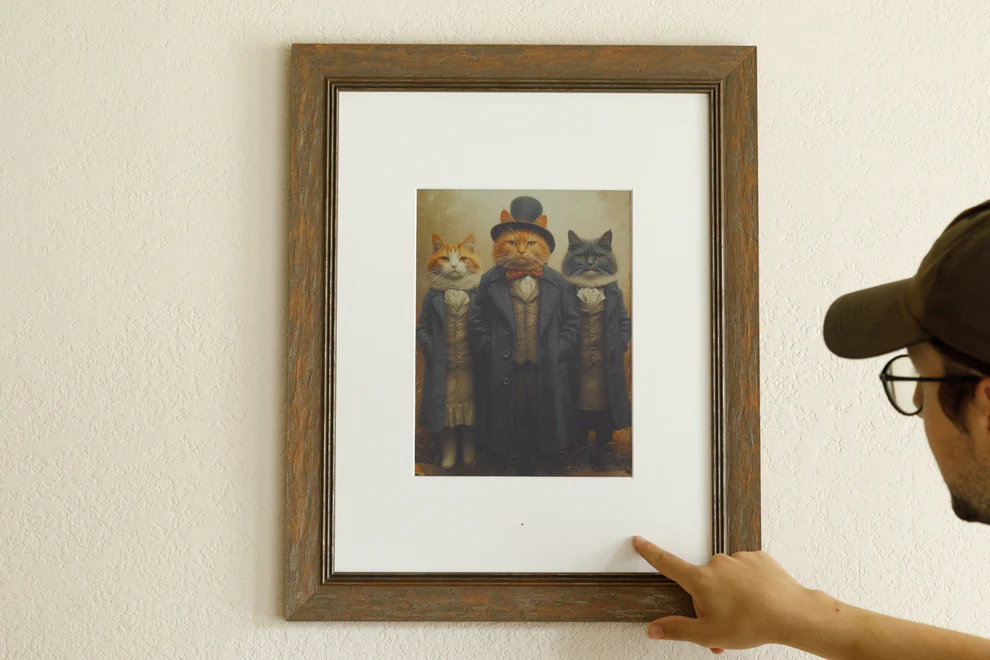 An E-ink canvas display showing a minimalist artistic interface.