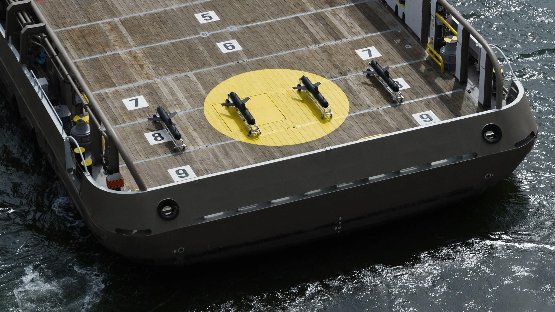 The SG-1 Fathom autonomous underwater glider optimized for acoustic surveillance.