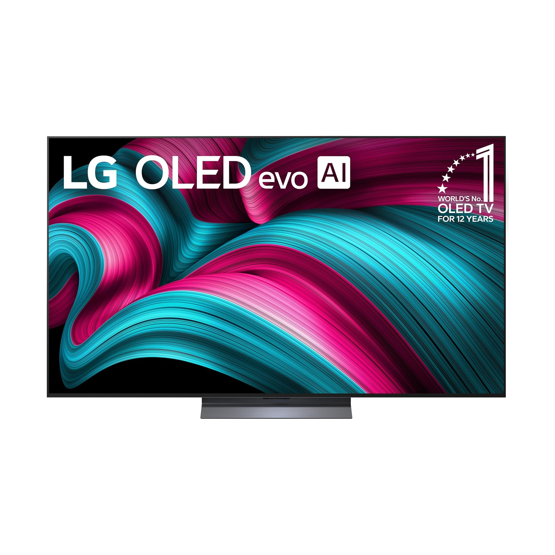 The LG C5 OLED TV shown from the front on a clean white background.